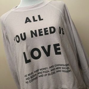 Wildfox Love Sweatshirt